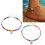 Pulsera tobillera elástica de cuentas estilo boho hecha a mano 4