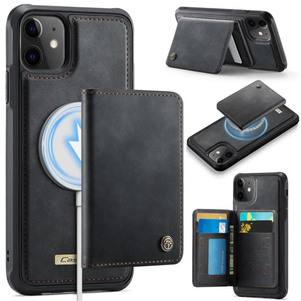 Rfid-Blocking Magsafe Iphone 11 Case With Detachable Wallet 968604565694