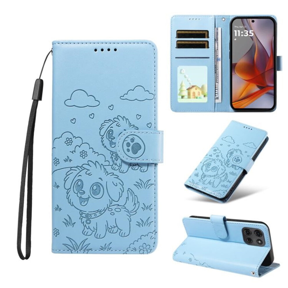 Motorola Moto G75 5G Leather Case With Rfid Wallet And Flip 968604563782