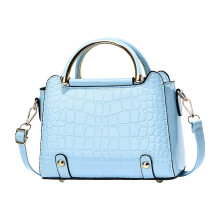 Dámska retro crossbody kabelka s krokodílím vzorom