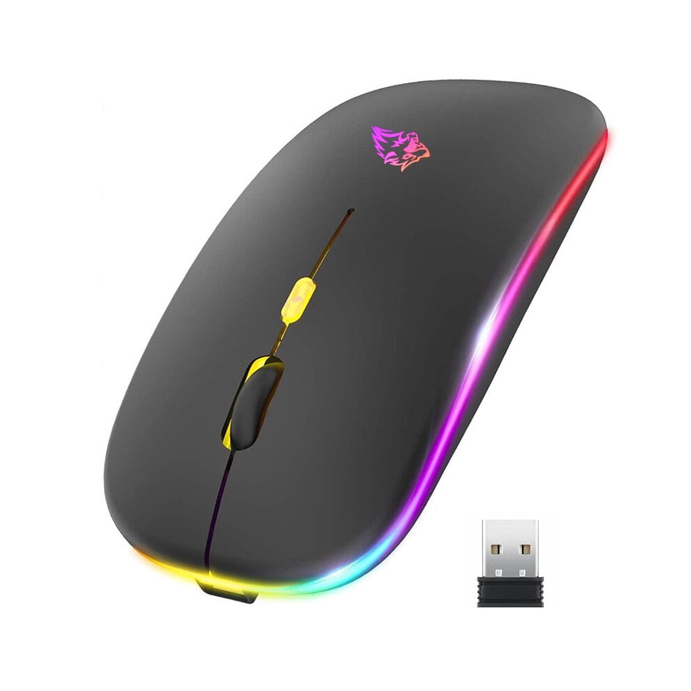 Wireless Mouse Bluetooth And 2.4Ghz Dual Mode Rechargeable 968604557989
