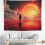 Fantasy Blood Full Moon Tapestry 60x50in 5