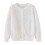 Bolero-Strickjacke für Mädchen, langärmelige Strickjacke mit 1