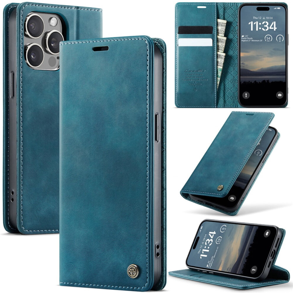 Caseme Calf Leather Wallet Case For Iphone 13 Pro 6.1 Inch 968604549885