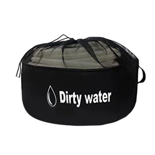 RV Hose Storage Bag Waterproof Black 1 Pack