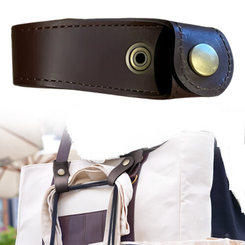 Leather bag cable clip anti-slip strap fixer