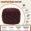 Chenille Plush Yarn Bulky 100g 3