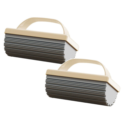 Handheld Sponge Mop for Small Areas 2PC