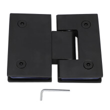 Charnière de porte de douche en acier inoxydable, rotation à 180, robuste, capacité de 54 kg (120 lb)