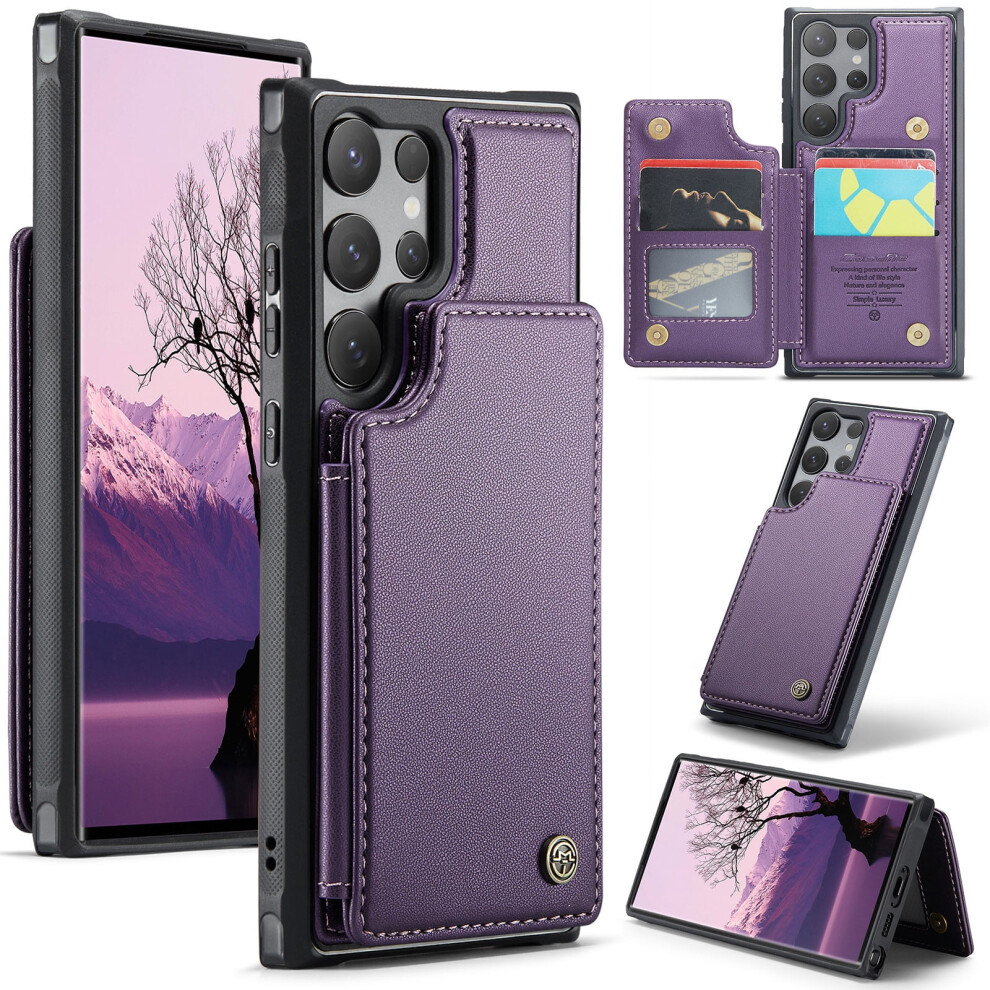 Caseme Leather Wallet Case For Samsung Galaxy S25 Ultra Â 974856074594