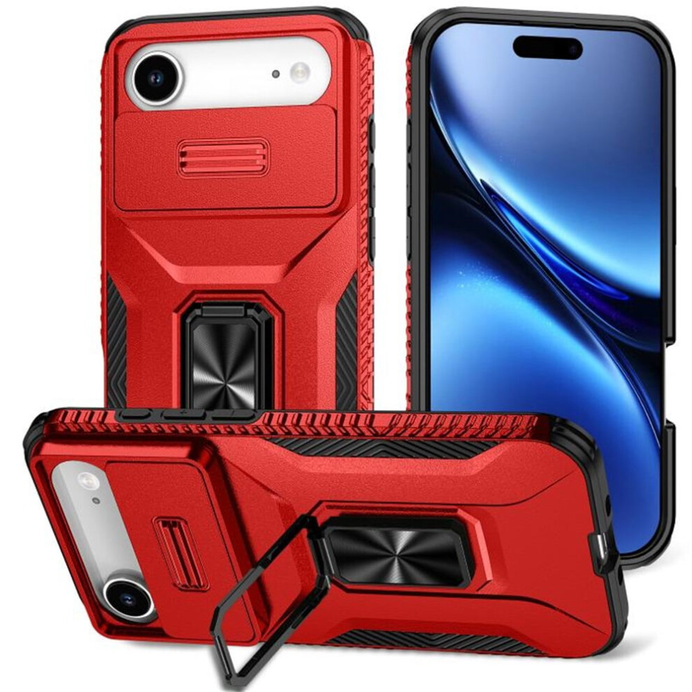 Iphone Air 6.5" Slim Shockproof Hybrid Case Red 968604560538