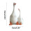 Resin White Goose Ornament for Table Garden Decor 1