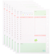 A5 Daily Planner Refill Paper 2 Pieces