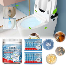 Blue Toilet Cleaning Tablets, Deodorizing, 12-Pack