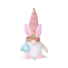 Easter Rabbit Doll Ornament Handmade 1 Piece