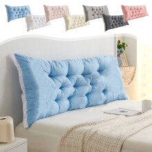 Headboard Pillow Wedge Tatami Soft Cushion for Bedroom