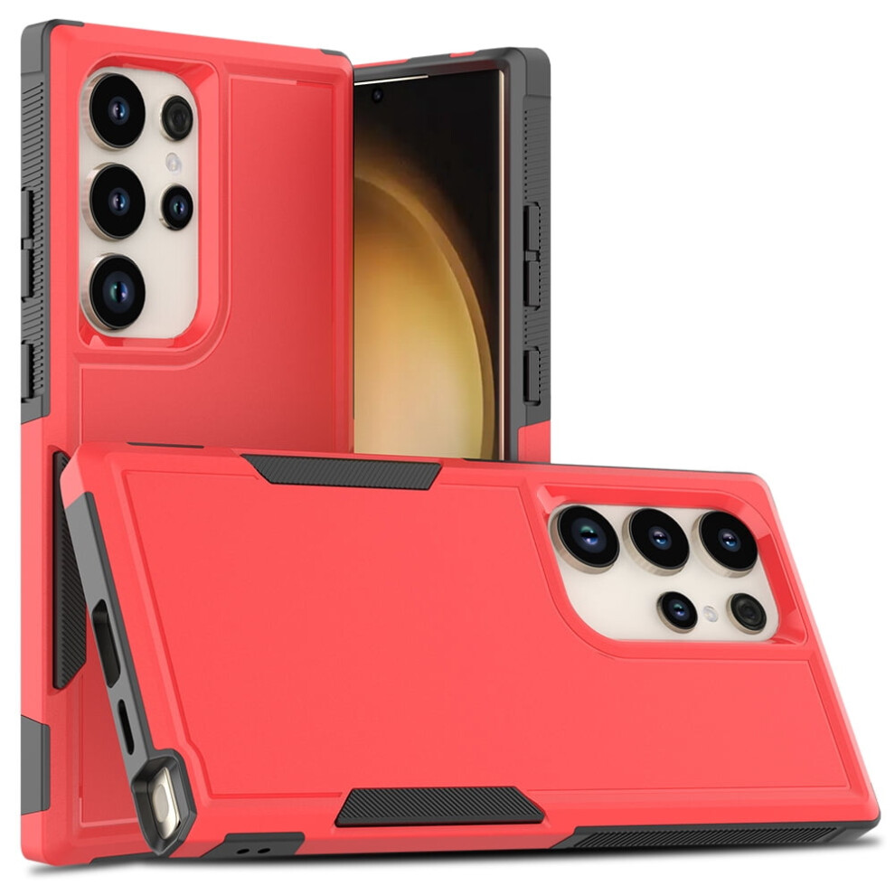 Defender Case For Samsung Galaxy S24 Ultra 5G Rugged Red 939152690107
