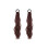 Body Wave Clip-in Ponytail Extension Dark Brown 2PCS 1