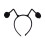 Bee-shaped plush headband for adults and teens 1