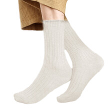 Men's Wool-Cotton Crew Socks Thermal Winter Warm Boot Socks