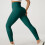 Women's seamless high-waisted booty-lifting leggings 2
