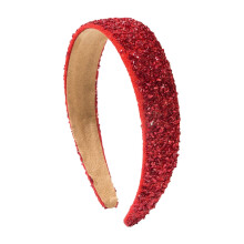 Wide Headband Hair Clip with Rhinestones for Styling