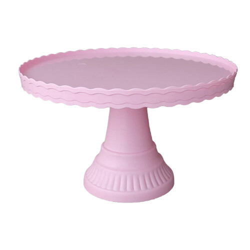 Taosunzt Cake Stand Plastic Wave Design 1 Piece