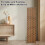 Wooden 4-Panel Foldable Room Divider for Home Office 6