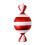 Red and White Christmas Candy Pendant Ornament 1
