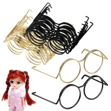 Mini Doll Glasses Metal Wire Rimmed 20 pcs