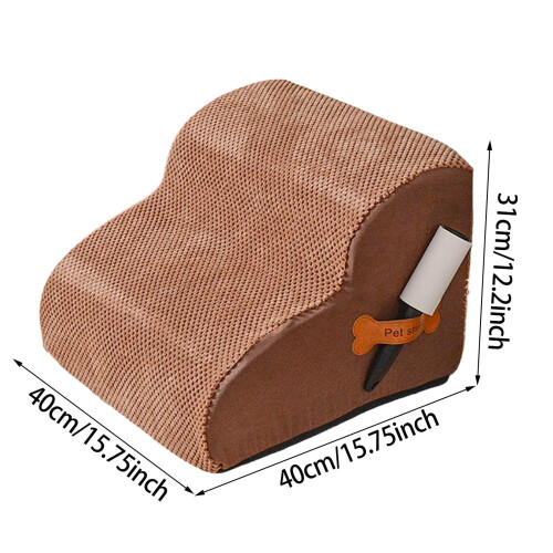 High-Density Sponge Step for Couch or Bed15.7x15.7x12.2in 2