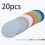 Sandpaper Discs 125 mm 20 pcs 3000-10000 Grit 1