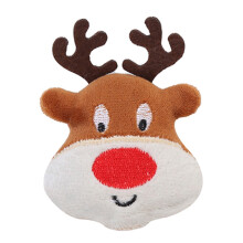 Catnip Christmas Toys Plush Santa Deer 3 pcs