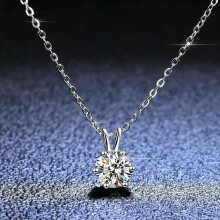 Women's Rhinestone Pendant Necklace Adjustable Lightweight