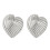 Women's 18K Gold-Plated Round Love Stud Earrings 1