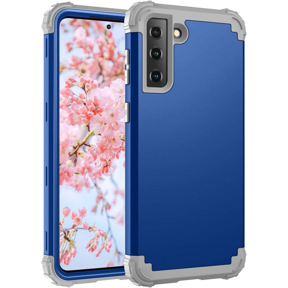 Samsung Galaxy S21 6.2" Case 3-Layer Rugged Dark/Blue 974856070596