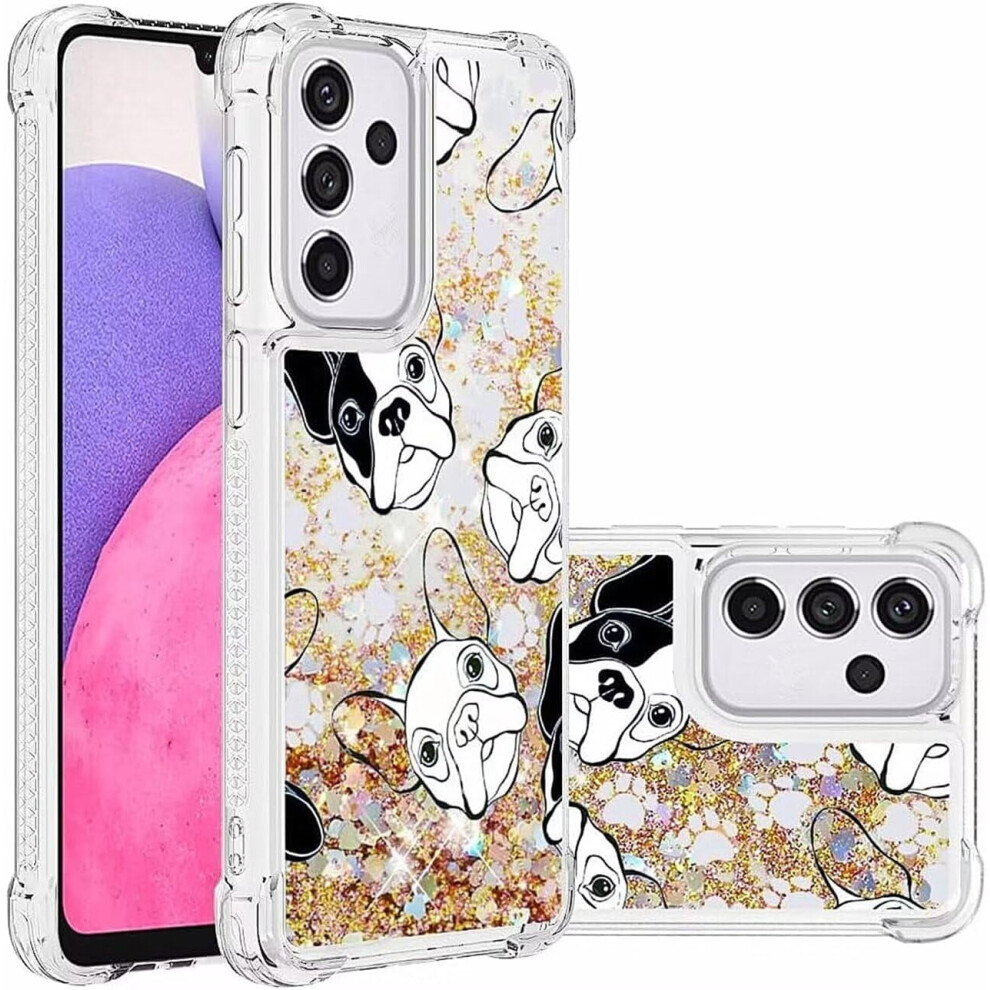Galaxy A36 5G Case Anti-Fall Liquid Hearts Design 974856070626
