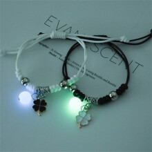 Luminous Cat Star Moon Cross Charm Bracelet Set 2 pcs
