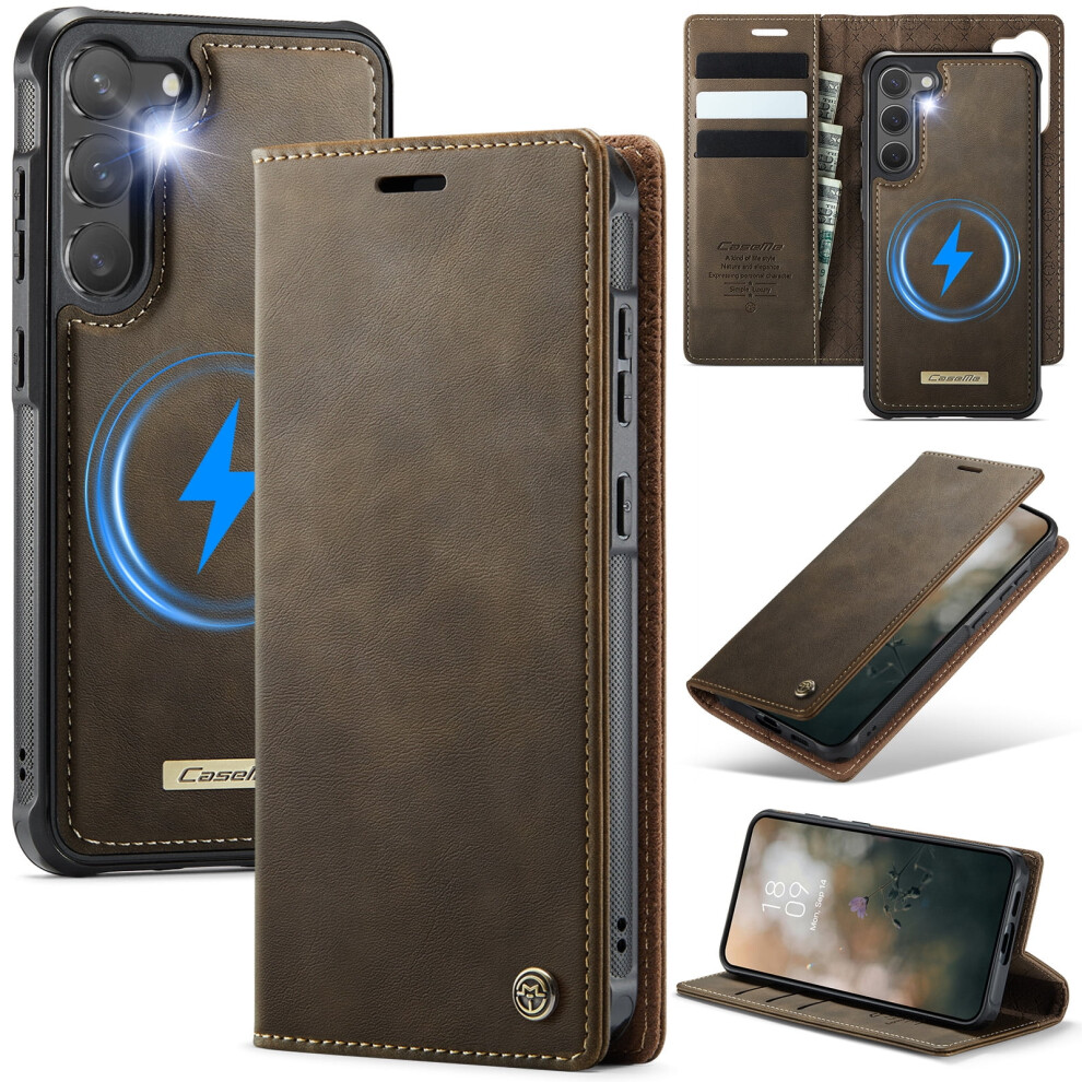 Caseme Wallet Case For Samsung Galaxy S23 6.1 Inch Magsafe 939152715152
