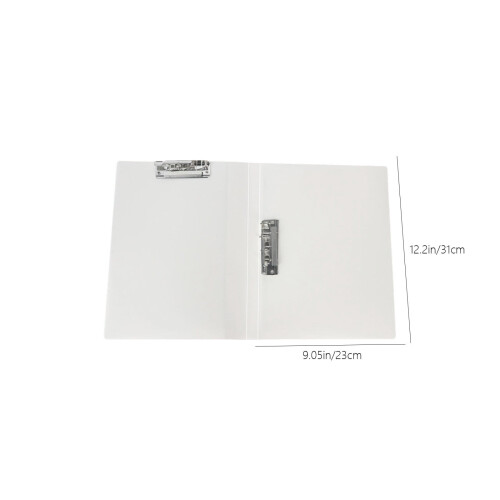 A4 Document Folder with Dual Clips Pressboard 1 pc 1