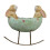 Easter Bunny Cradle Ornament for Kids Nursery Decor 1