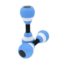Water exercise equipment EVA foam barbells 2 pcs