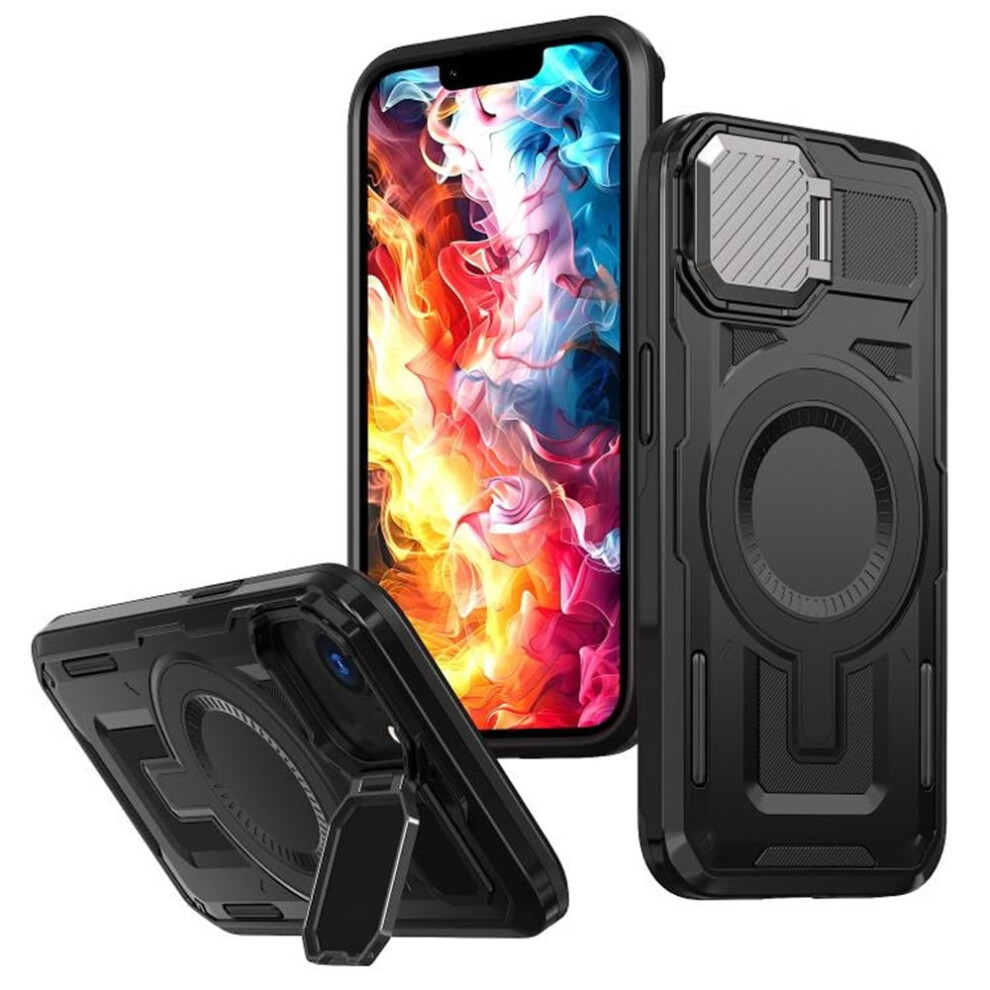 Iphone 16E Rugged Magnetic Case 6.1 Inch Magsafe Black 974856064014