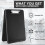 A4 Clipboard Heavy-Duty Plastic Yellow Holds 140 Sheets 4