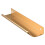 Kitchen cabinet door handles gold concealed finger pull 6