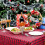 Snack Stand Basket Stainless Steel Black 2 pcs 6
