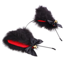 Cat Ears Headband Fluffy Fabric 1 Pack