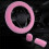 Steering Wheel Cover Set Fluffy Fur 3 Pieces 4