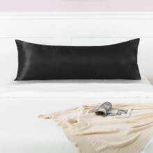 1PC Silk Pillowcases for Hair and Skin,Body Pillowcases 20 X 54,Cooling Pillow Cases for Sleeping,Pillow Cover with Zipper 20x54)