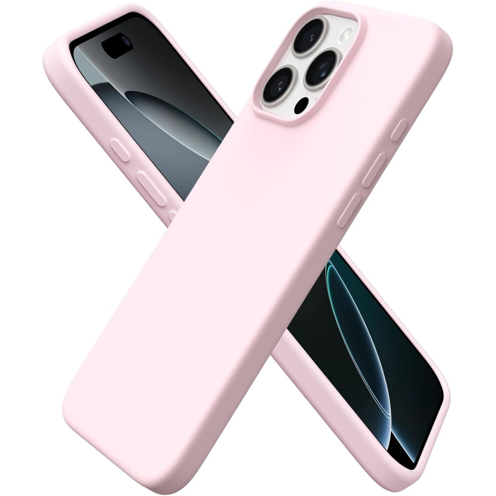 Iphone 16 Pro Case Slim Liquid Silicone 3-Layer Shockproof 974856061235
